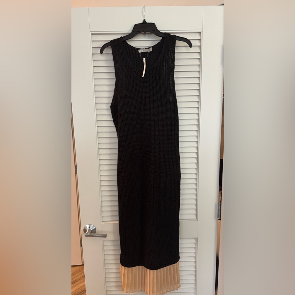ASOS Black and Cream Knit Dress